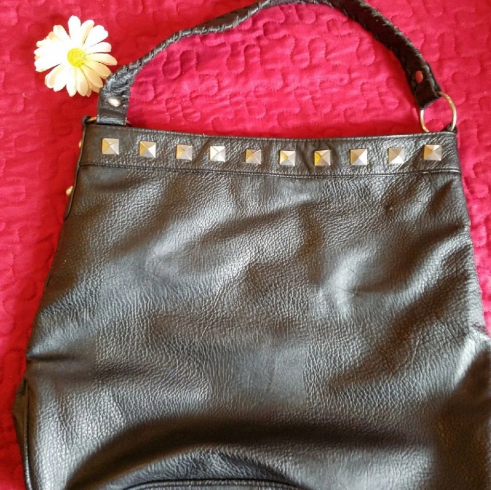 Studded Shoulder Bag